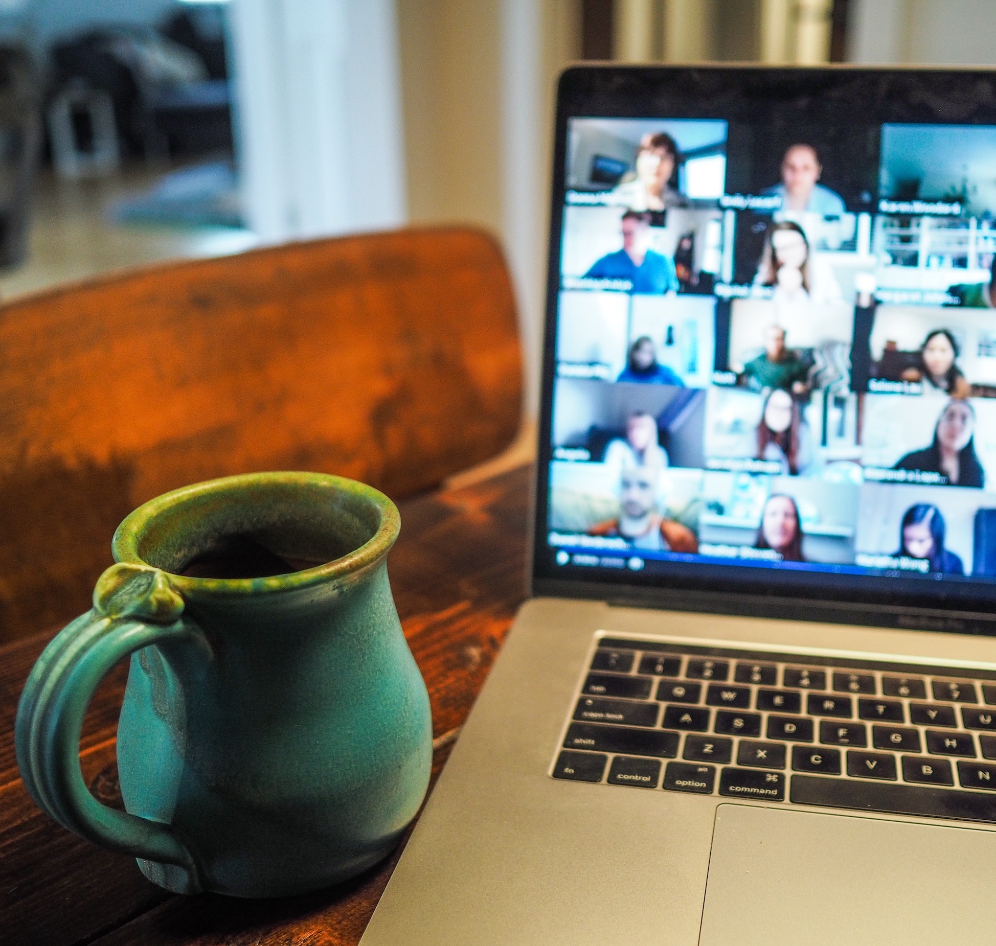 zoom, mug, computer
